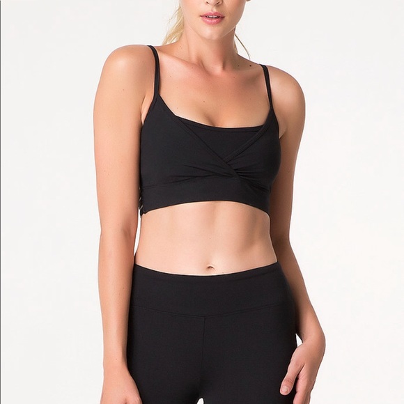 Bebe Sport Caged Detail Sports Bra - Picture 2 of 6